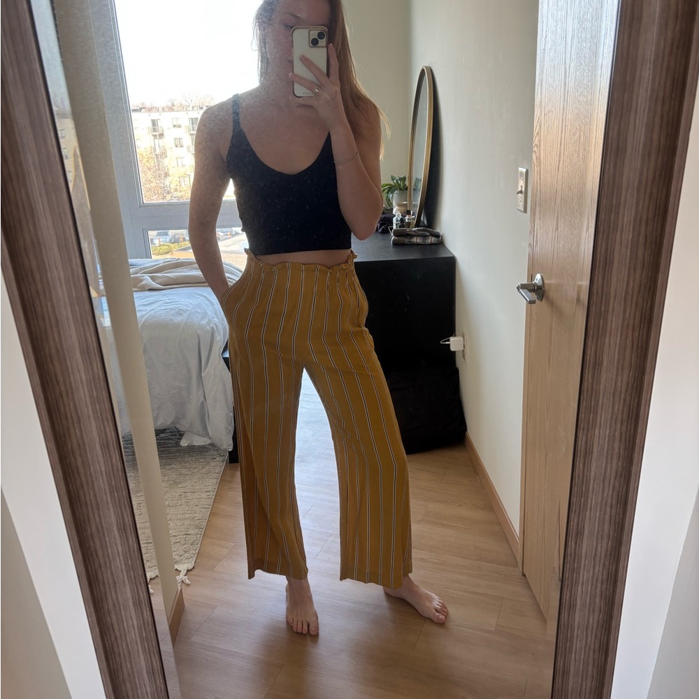 Abercrombie and Fitch striped pants